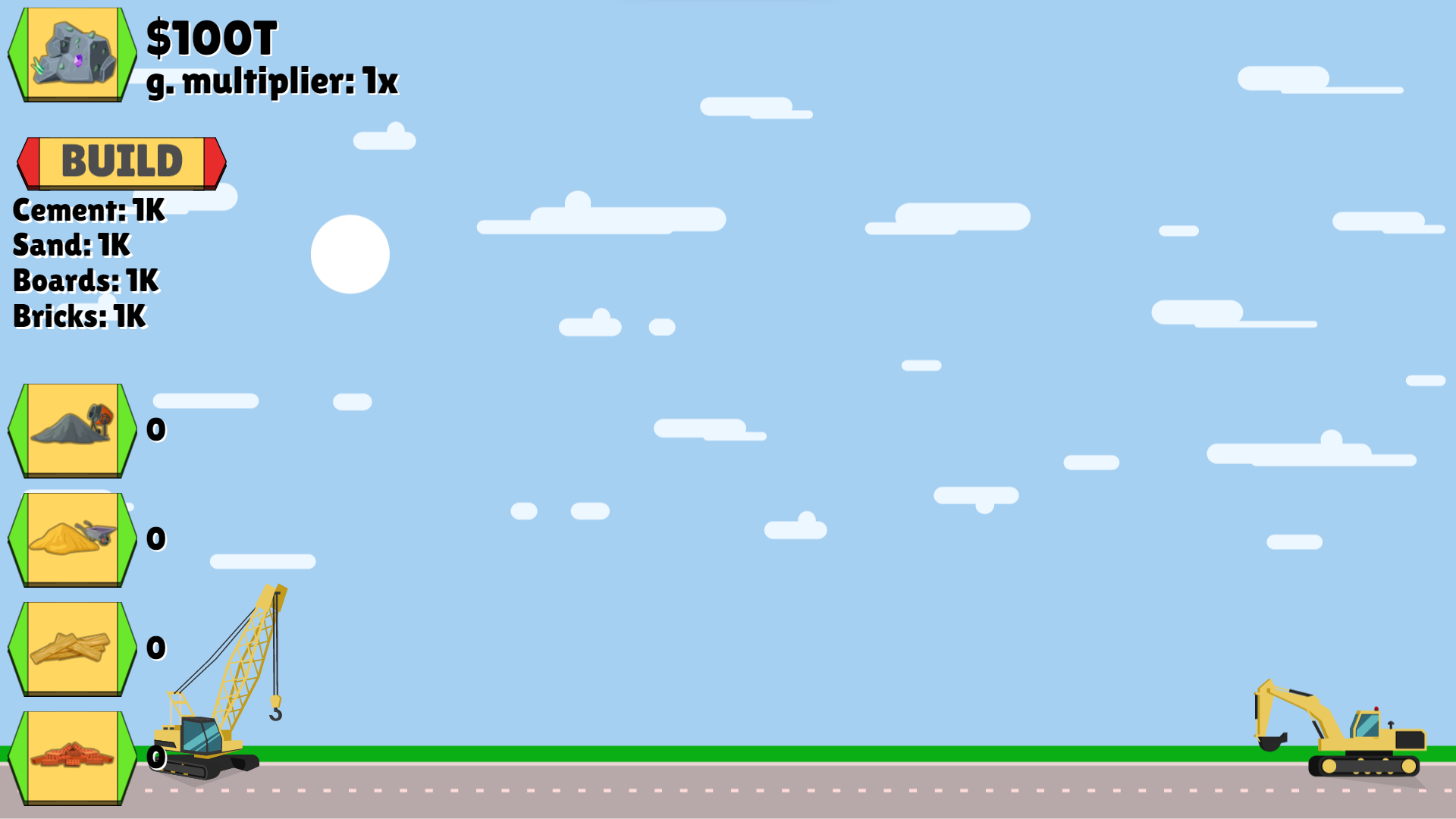 Stone mining screenshot