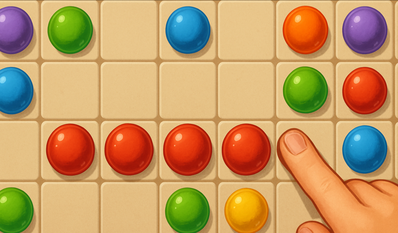 Color Lines 98 Colored Balls game cover
