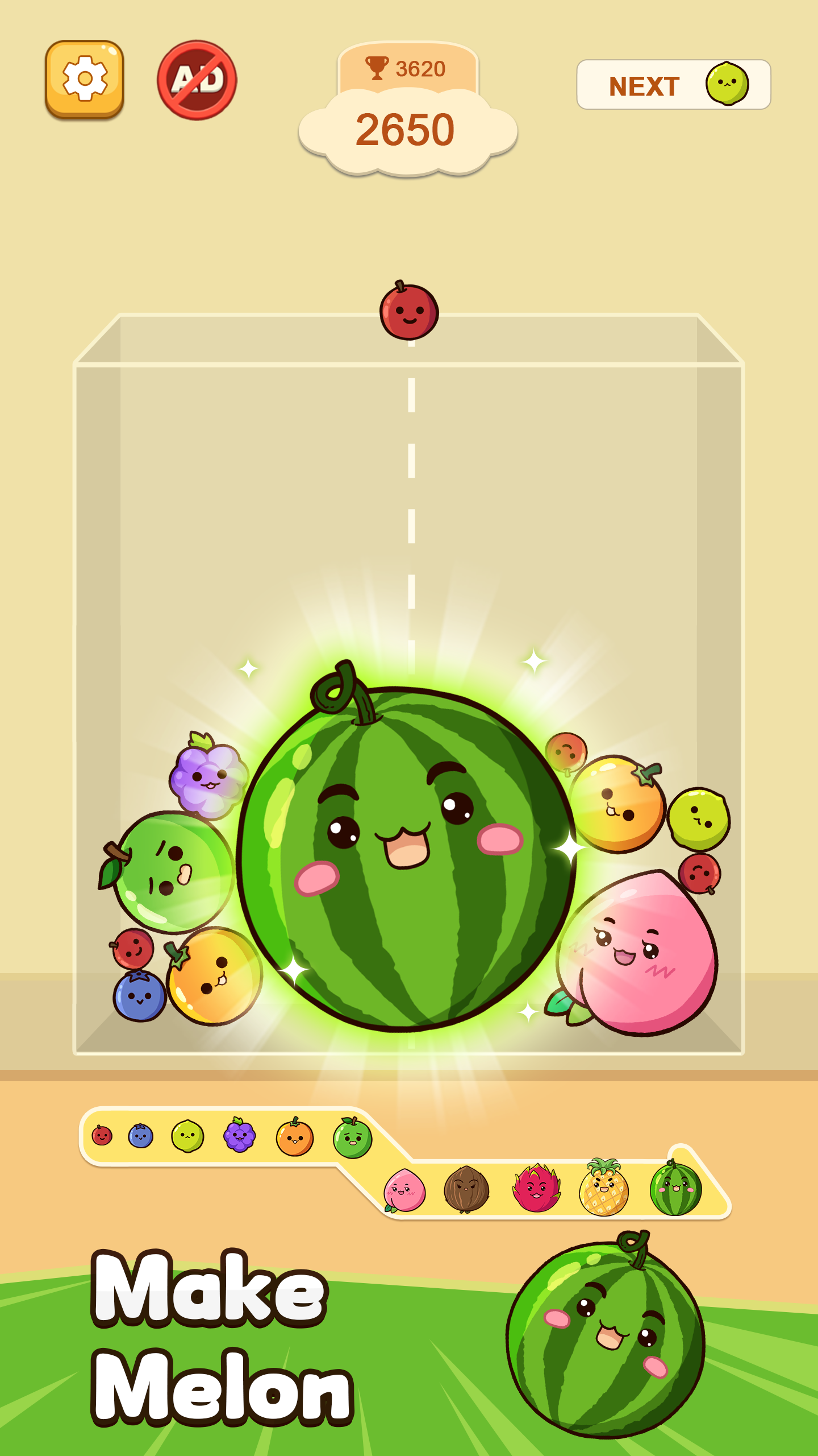 Melon Drop: Merge Master screenshot 10