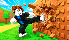 Obby Smash Walls: +1 Power Per Click