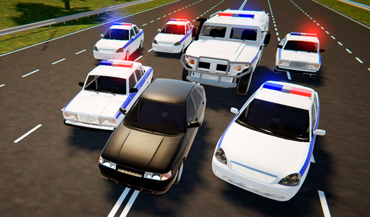 Chase on the highway  loading=