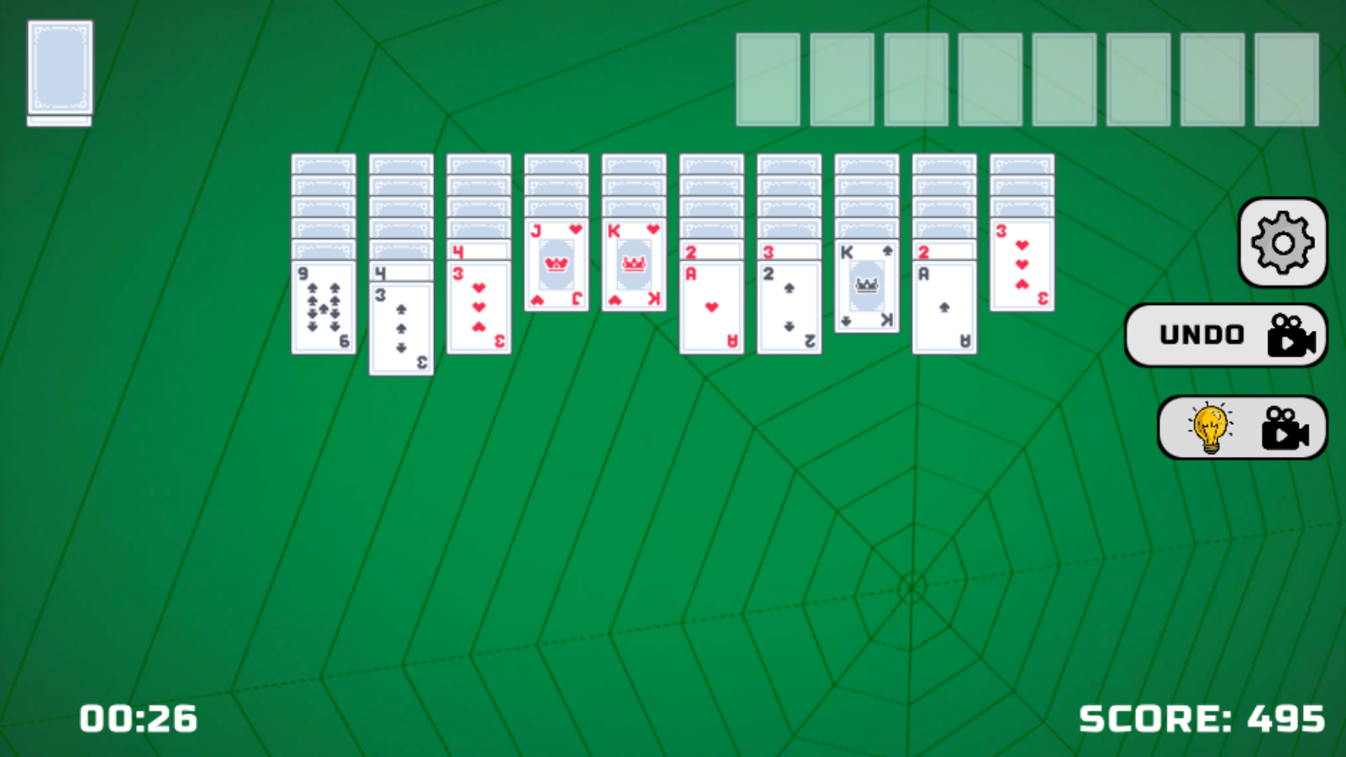 Spider Solitaire: 3 Modes — screenshot 3