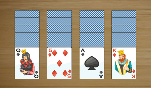 Spider Solitaire on Cards