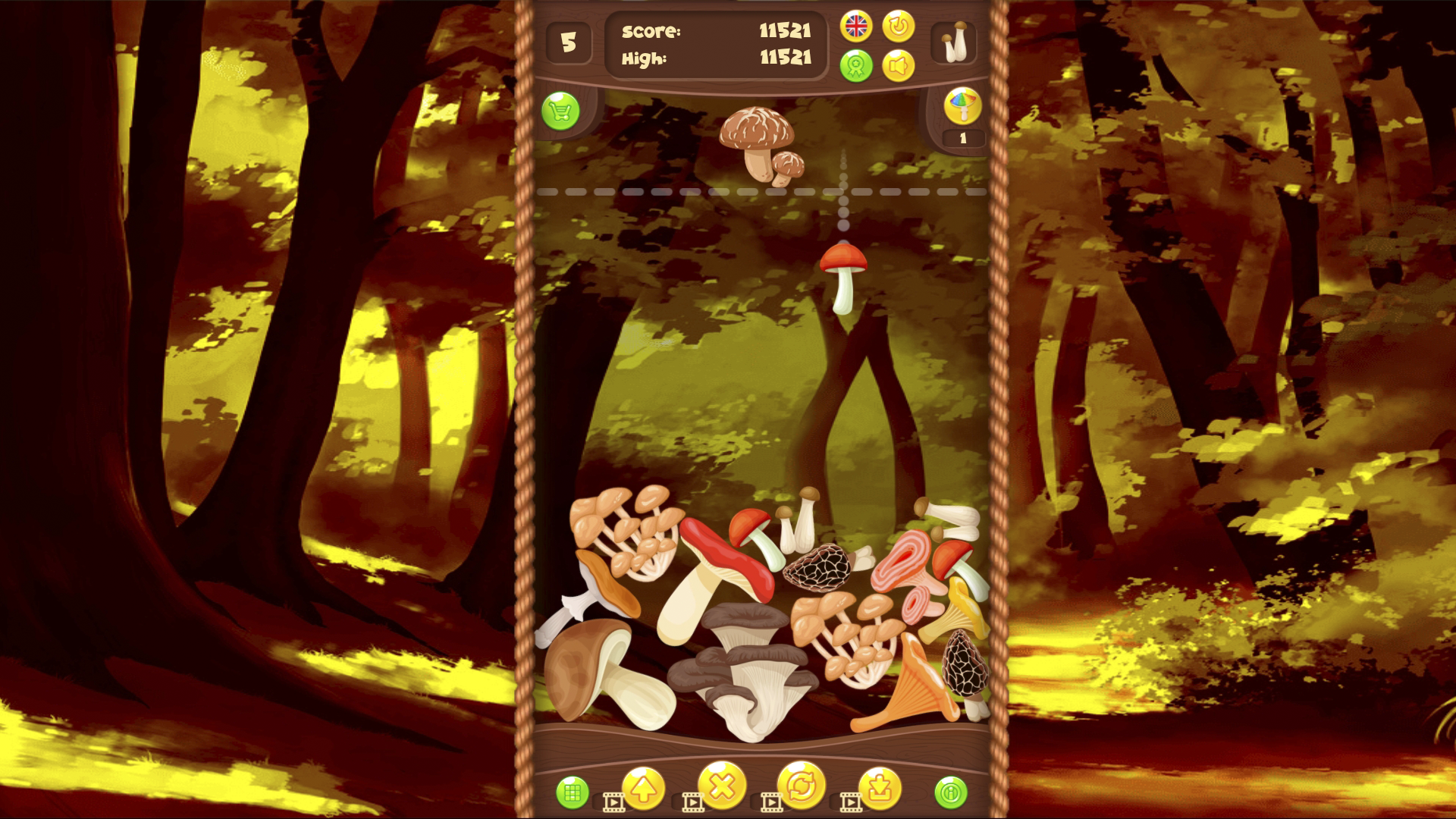 Mushroom Merge: Secrets of the Forest screenshot