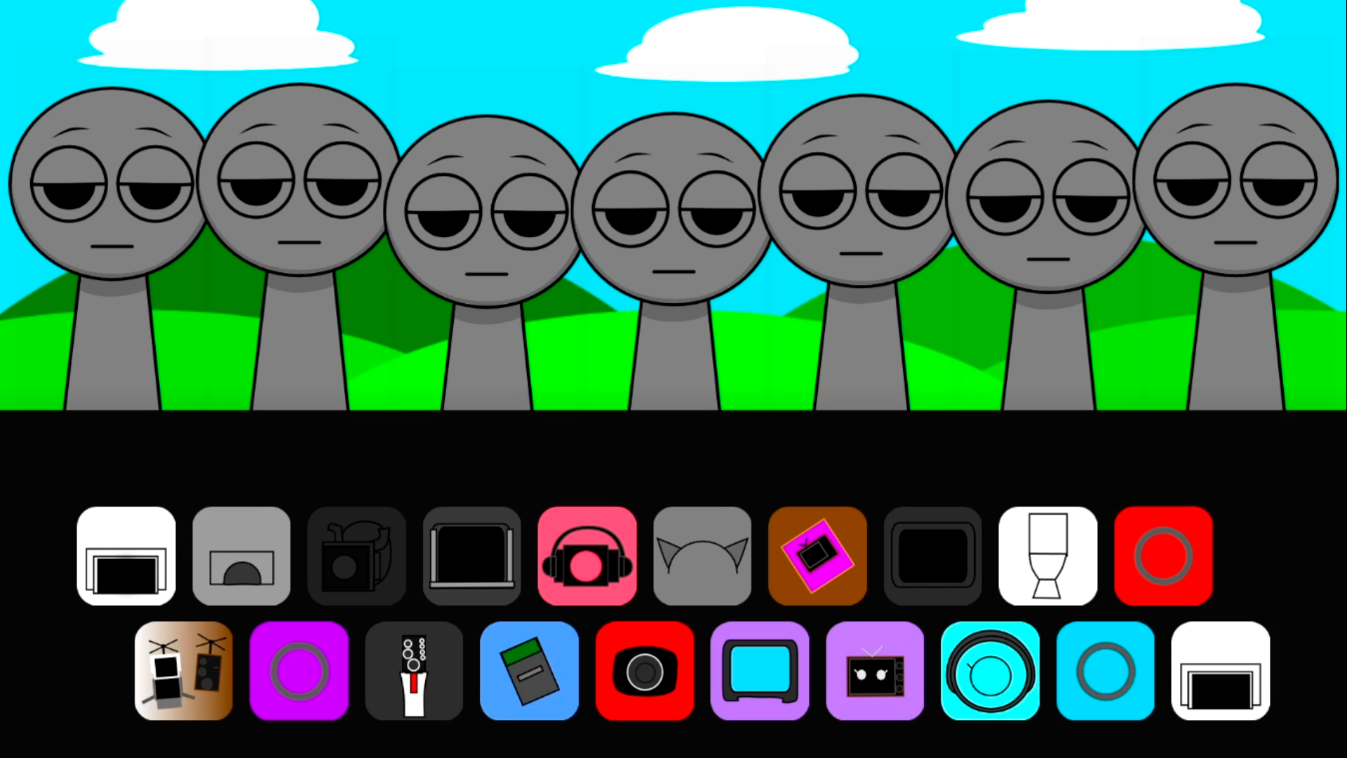 Sprunki Skibidi Toilet screenshot