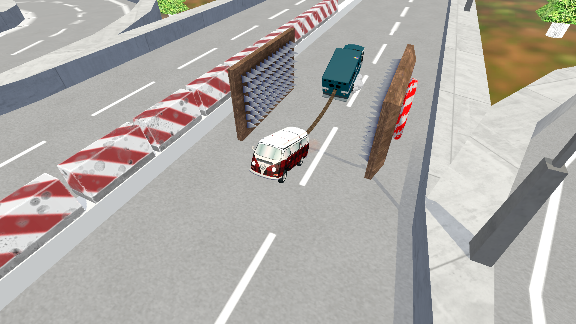 Tug of War with cars! screenshot