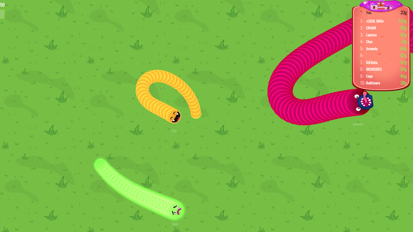 Worms.io screenshot