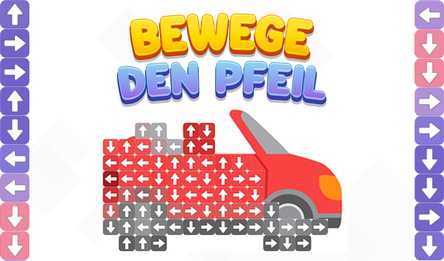 Bewege den Pfeil
