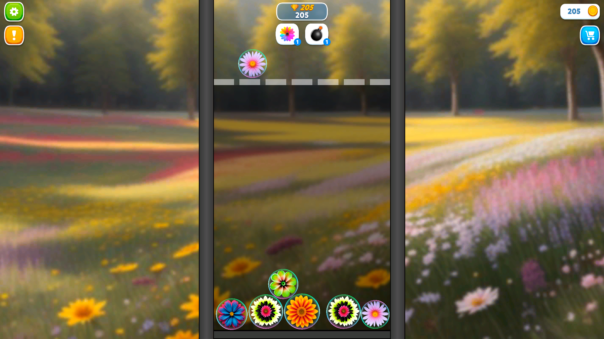 Merge the flowers: Guess the summer flower! screenshot
