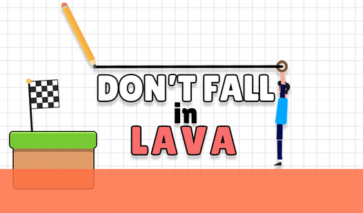 Don't Fall in Lava game