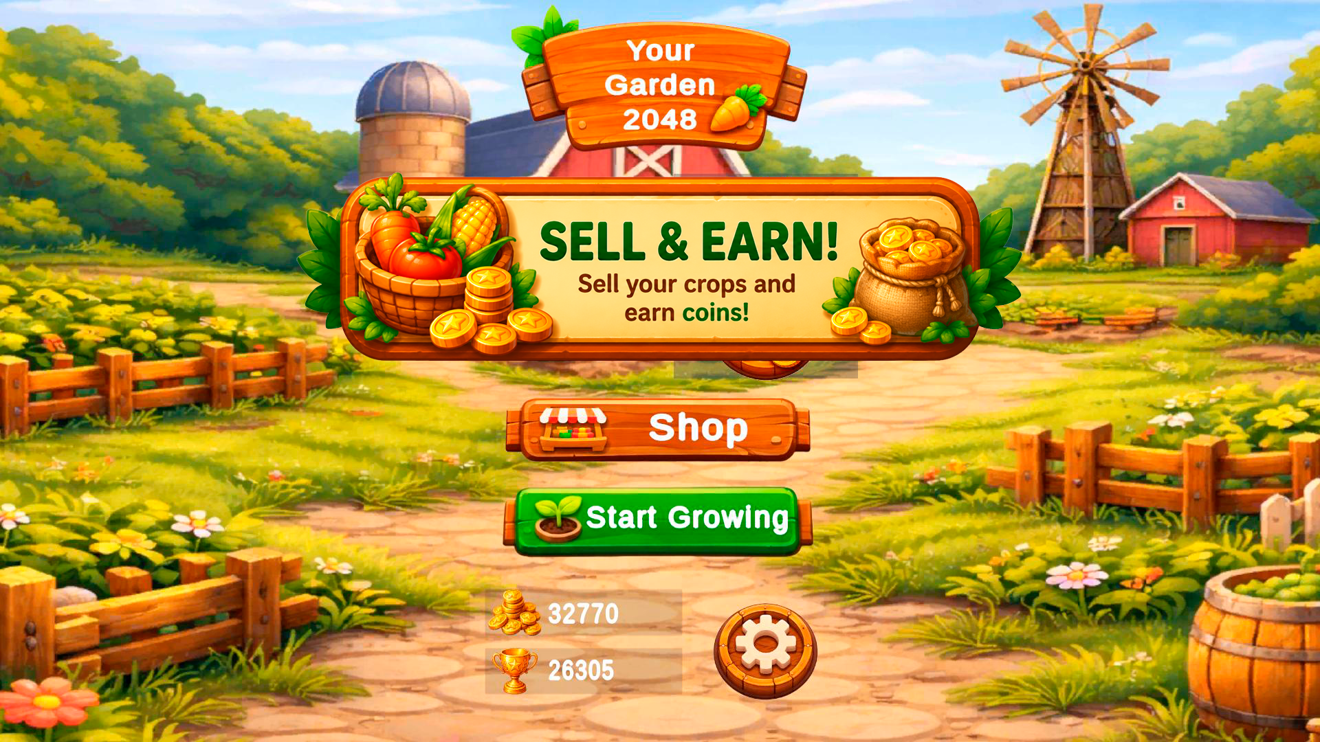Your Garden 2048 — screenshot 3