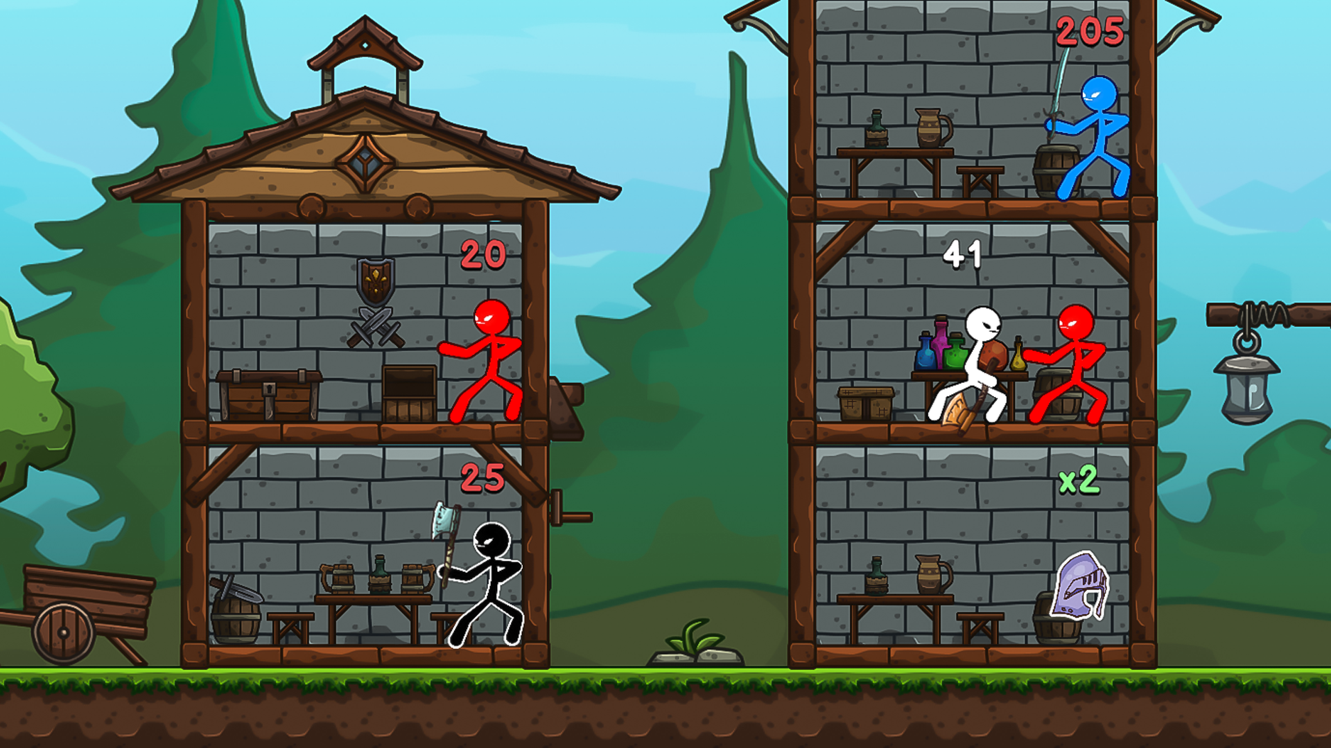 Stick-warrior: alliance of tower defense screenshot
