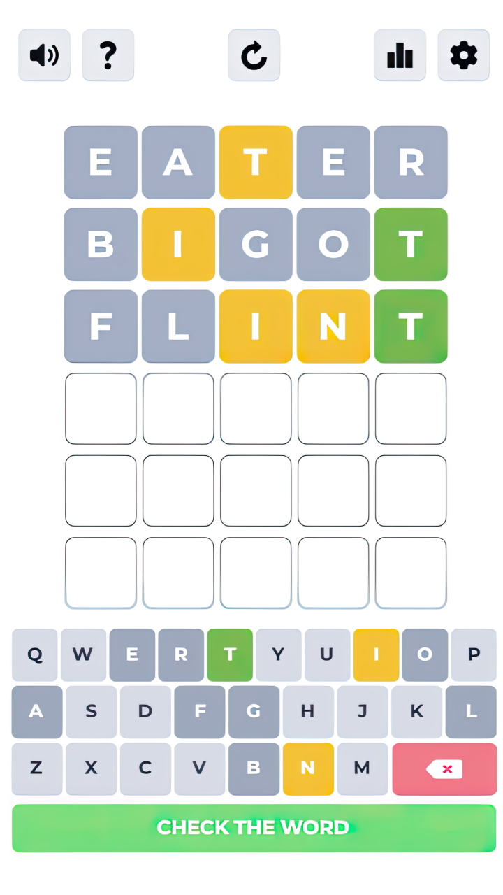Guess the word 5 letters - Wordle screenshot 5