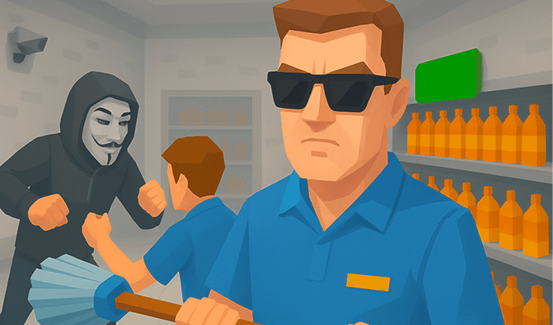 Worker Simulator: Supermarket game cover