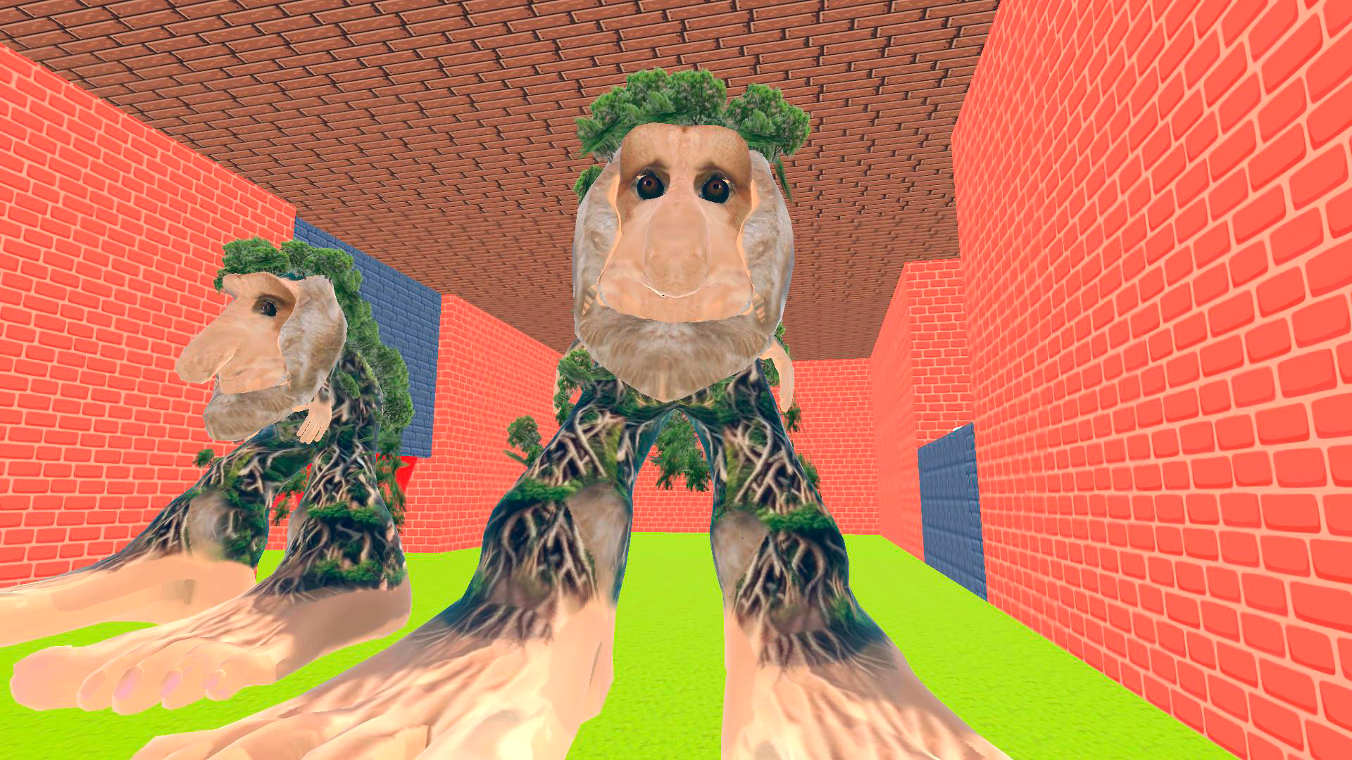 Obby: Escape from Italian Animals screenshot