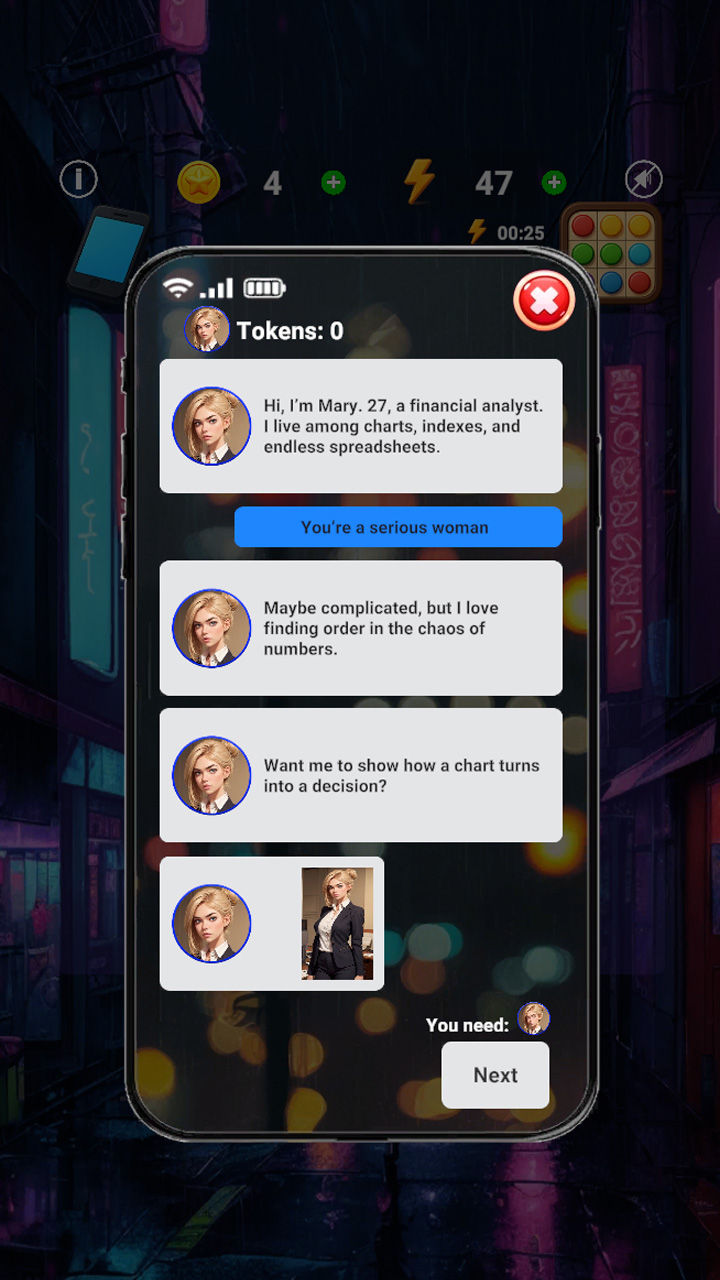 Merge Girlfriends: Fusions & Chats screenshot 3