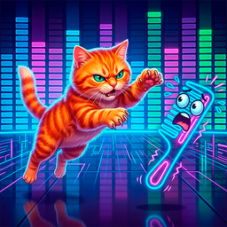 Почеши кота: Фонк Кликер