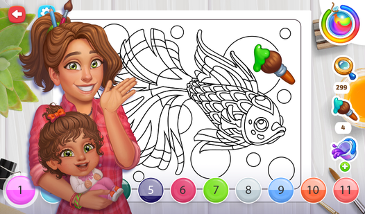 Color Story - paint journey  loading=