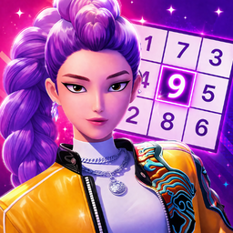 K-pop. Sudoku with Huntrix