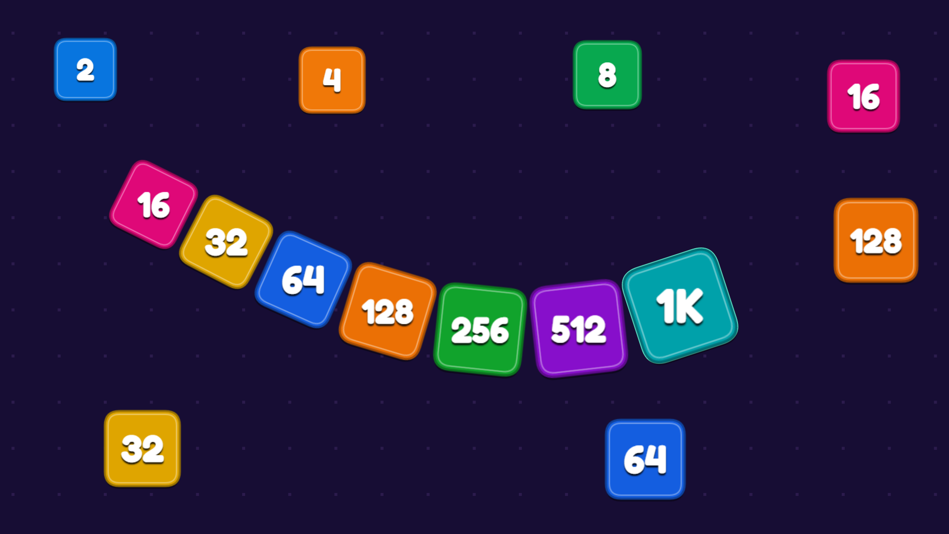 Tilewake 2048 — screenshot 3