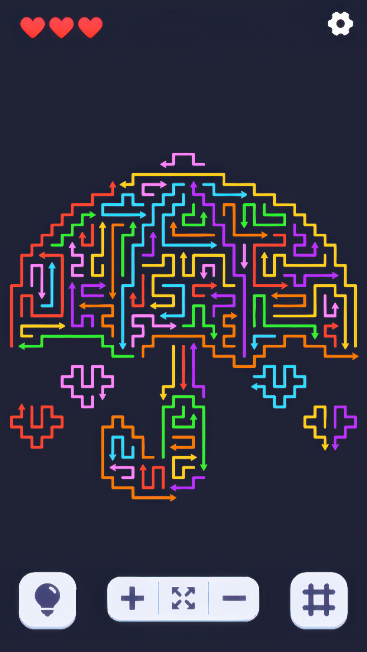 Color Arrows: Maze screenshot 5