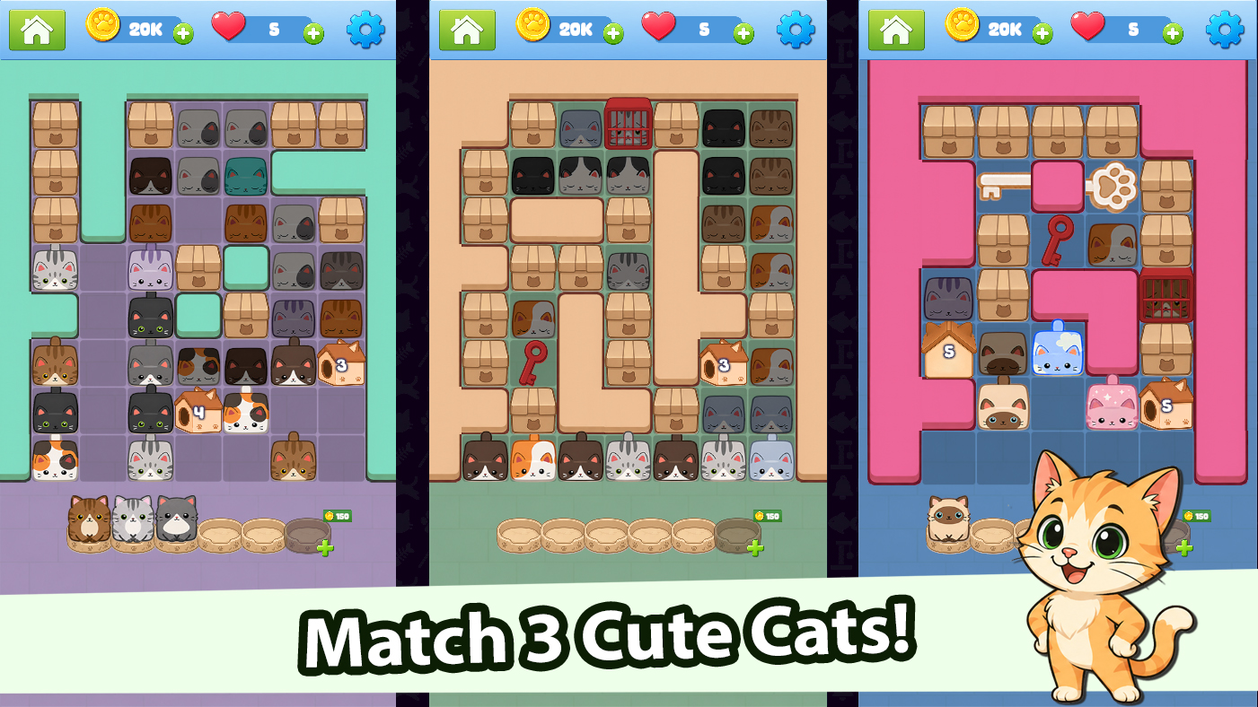 Kitty Match — screenshot 1