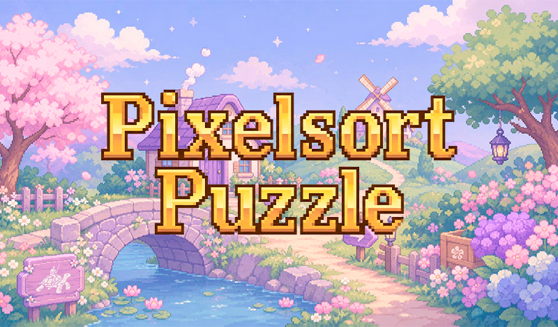 PixelSort Puzzle game cover