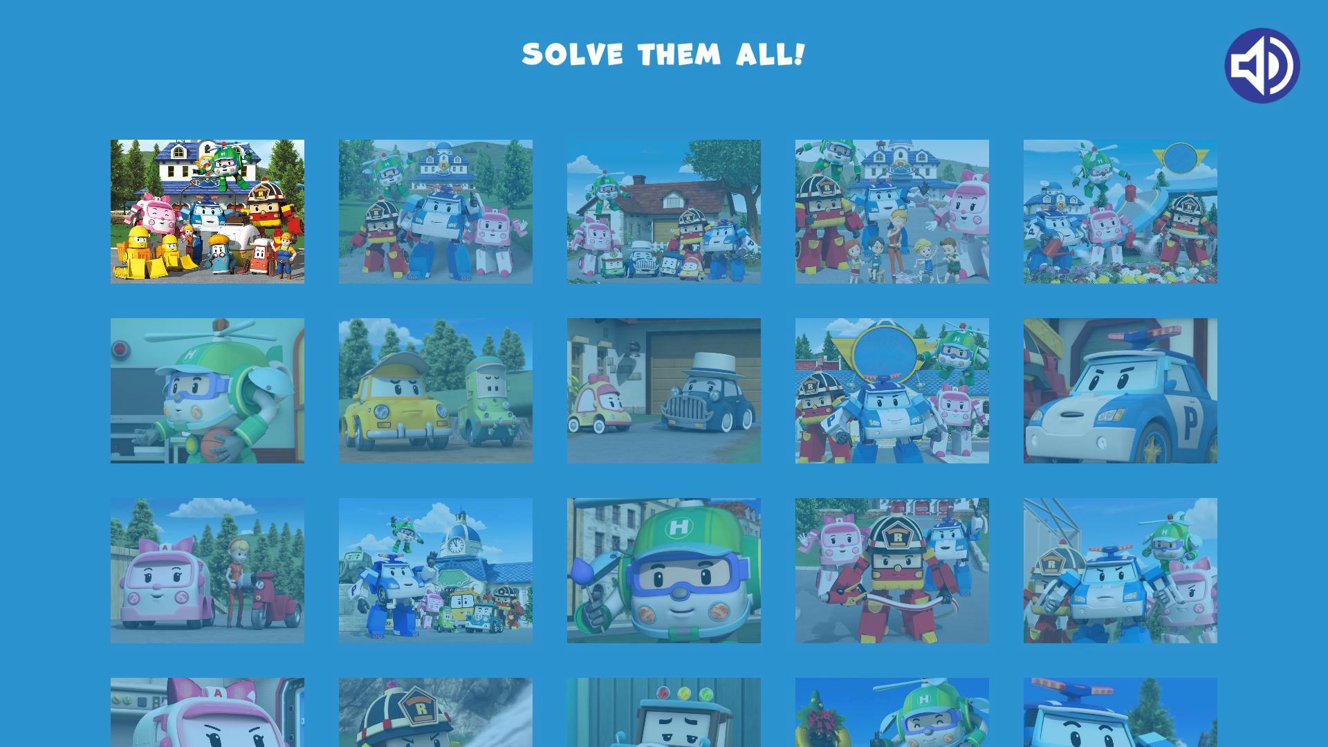 Robocar Poli - wonder puzzle screenshot