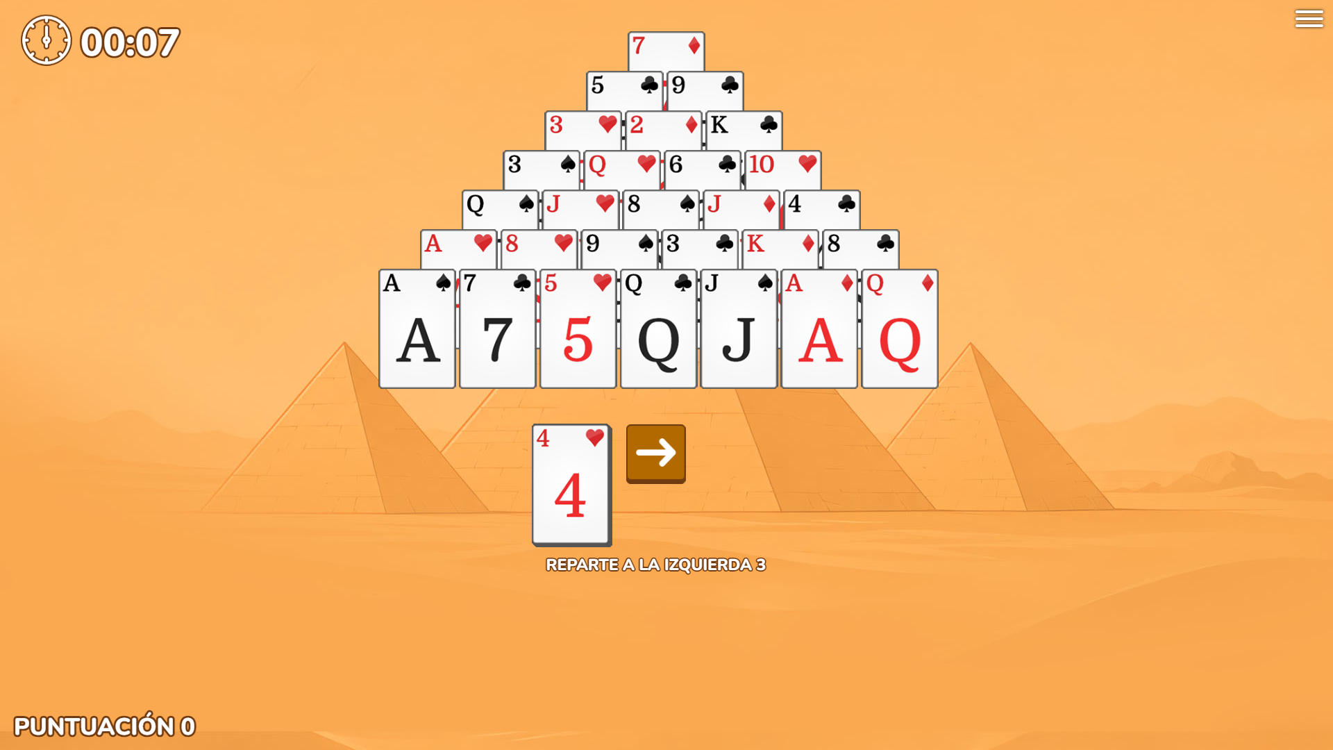 Pyramid Solitaire screenshot 12