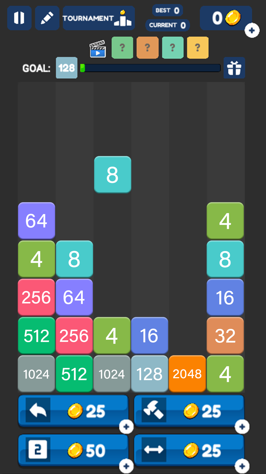 2048: Merge Blocks Up! screenshot 7