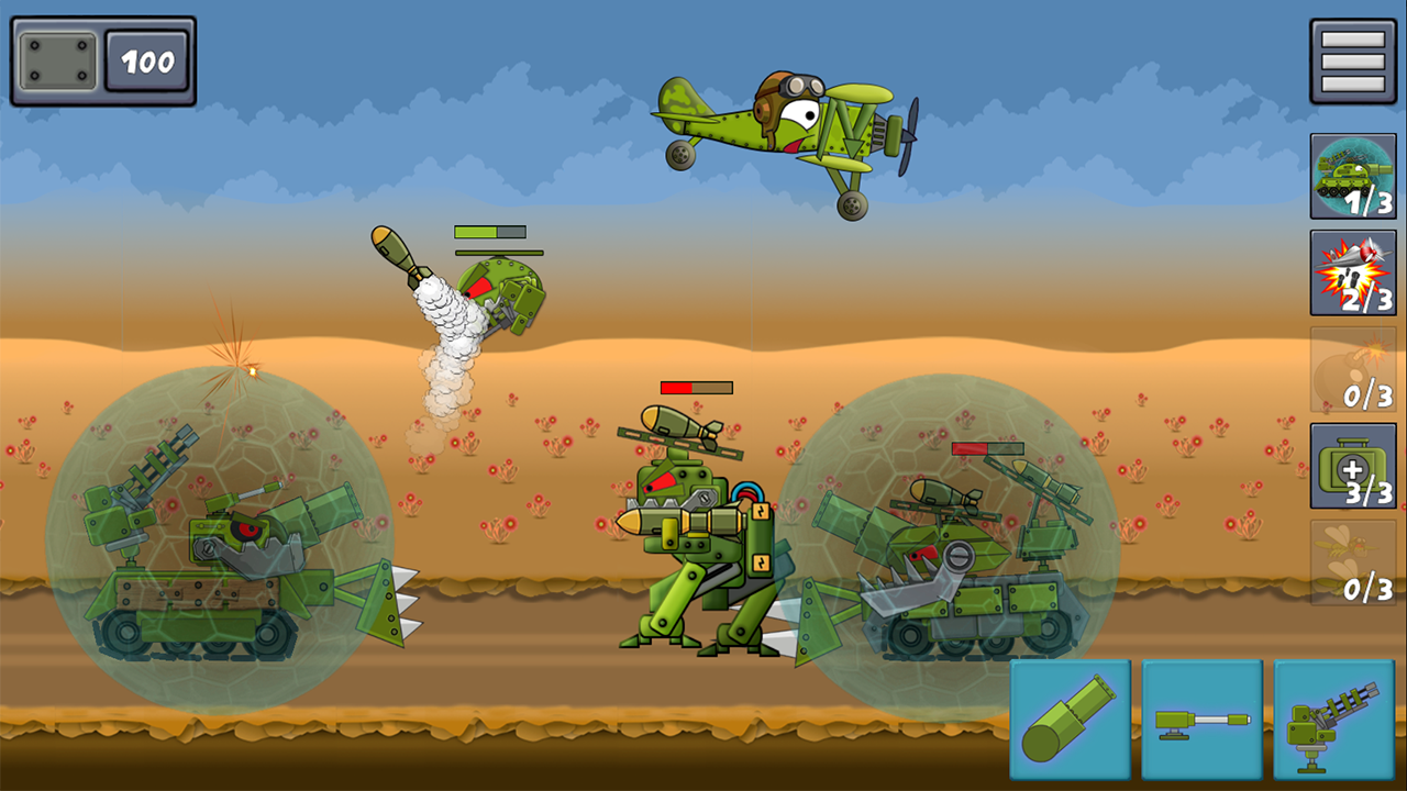 Tanks: Big battle! screenshot