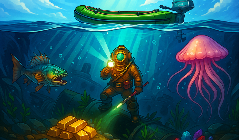 Metal Diver game cover