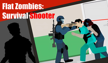 Flat Zombies: Survival Shooter