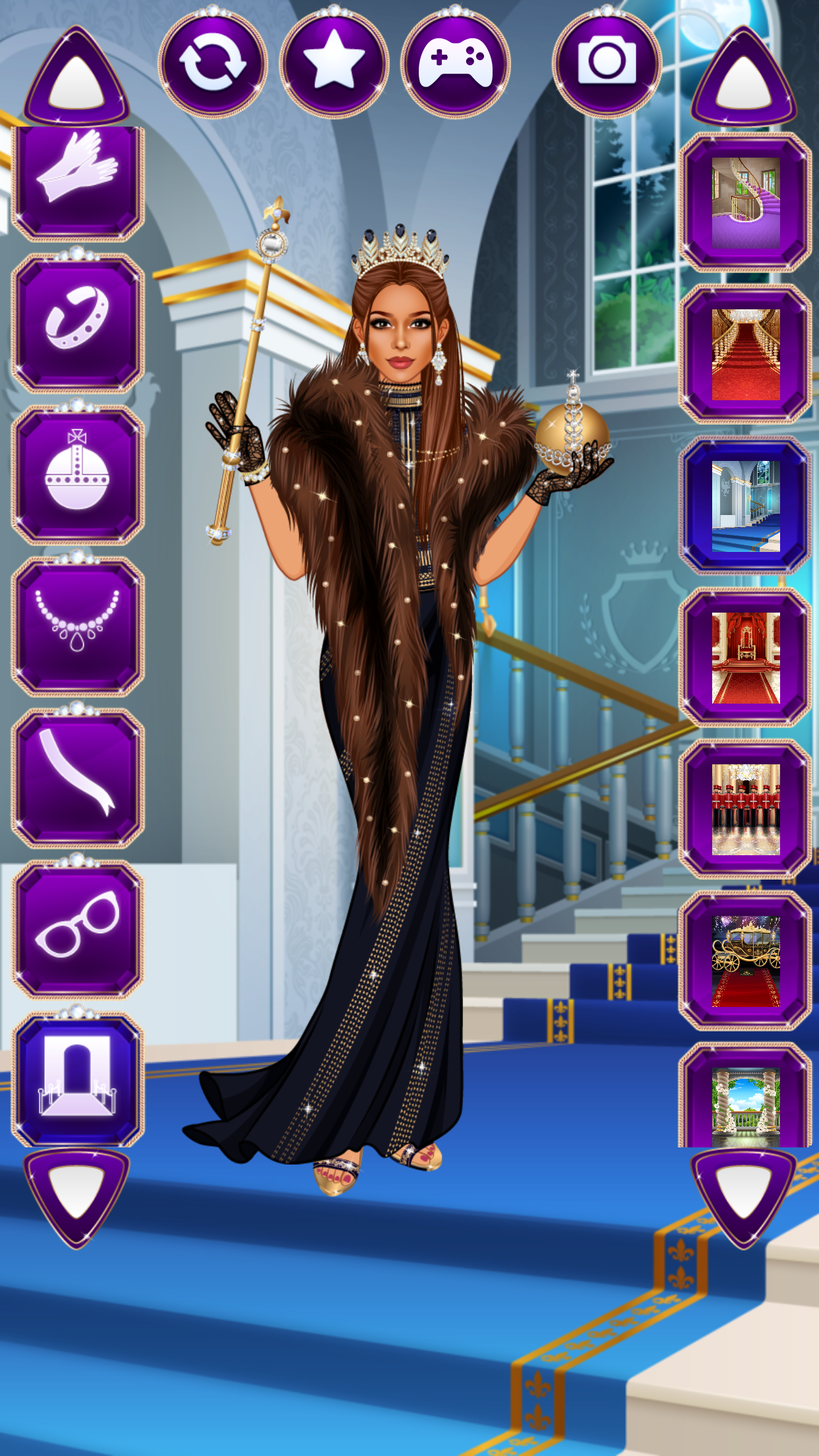 fitted lace wedding dress Build A Fashion Queen Dress Up: Beauty Catwalk Fashion Makeover Challenge