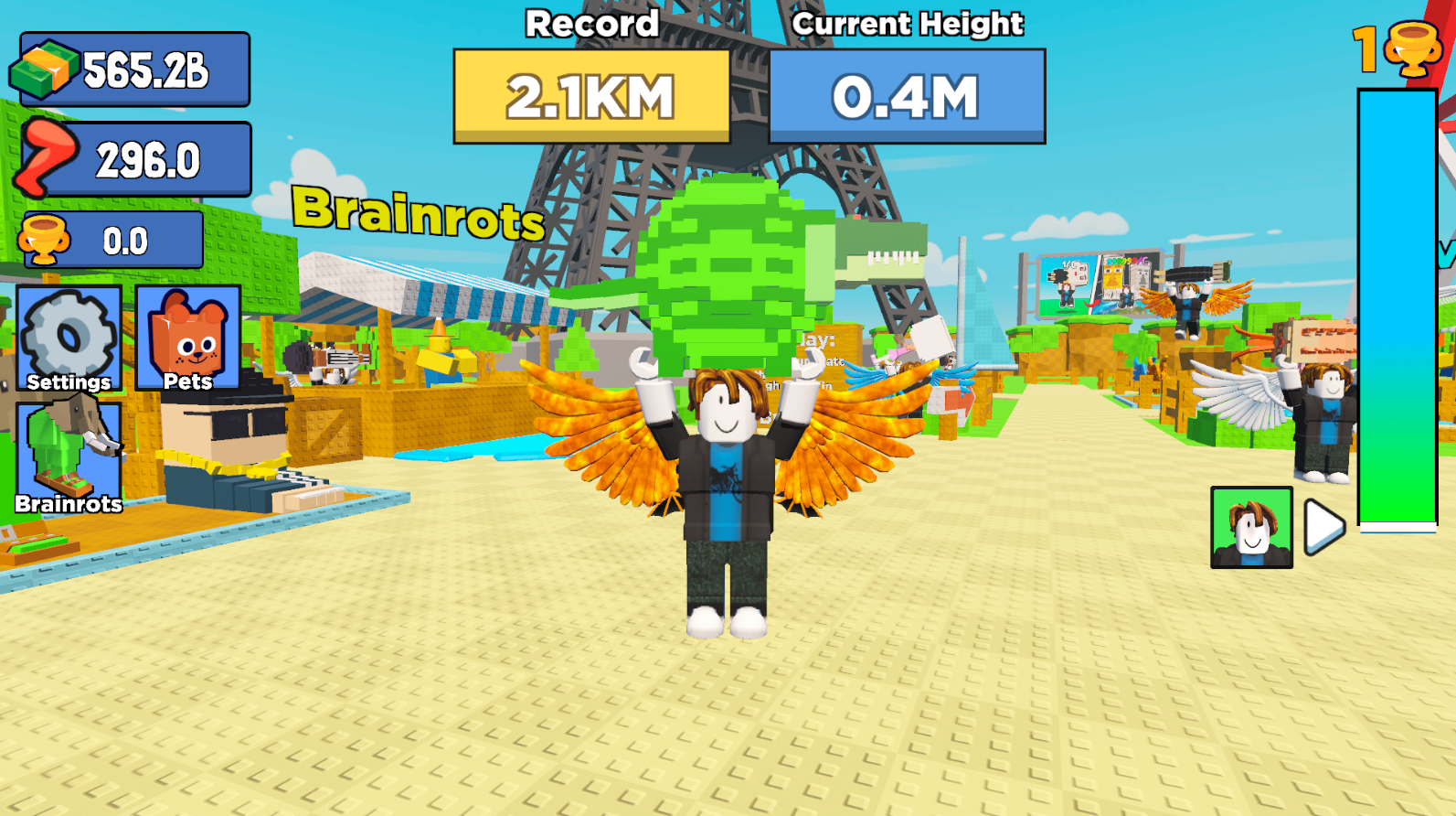 Jump with Brainrot! — screenshot 1