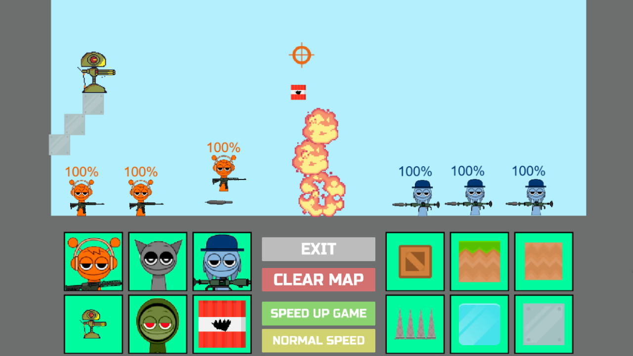 Sprunki Playground Sandbox screenshot