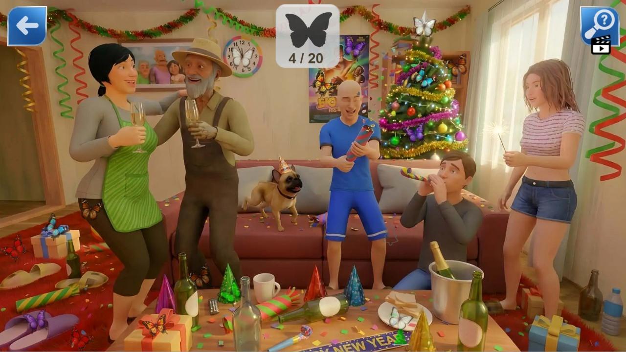 Schoolboy 3: New Year's holidays! screenshot