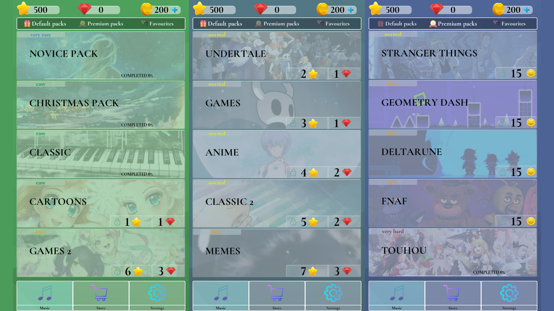 Musical Tiles screenshot