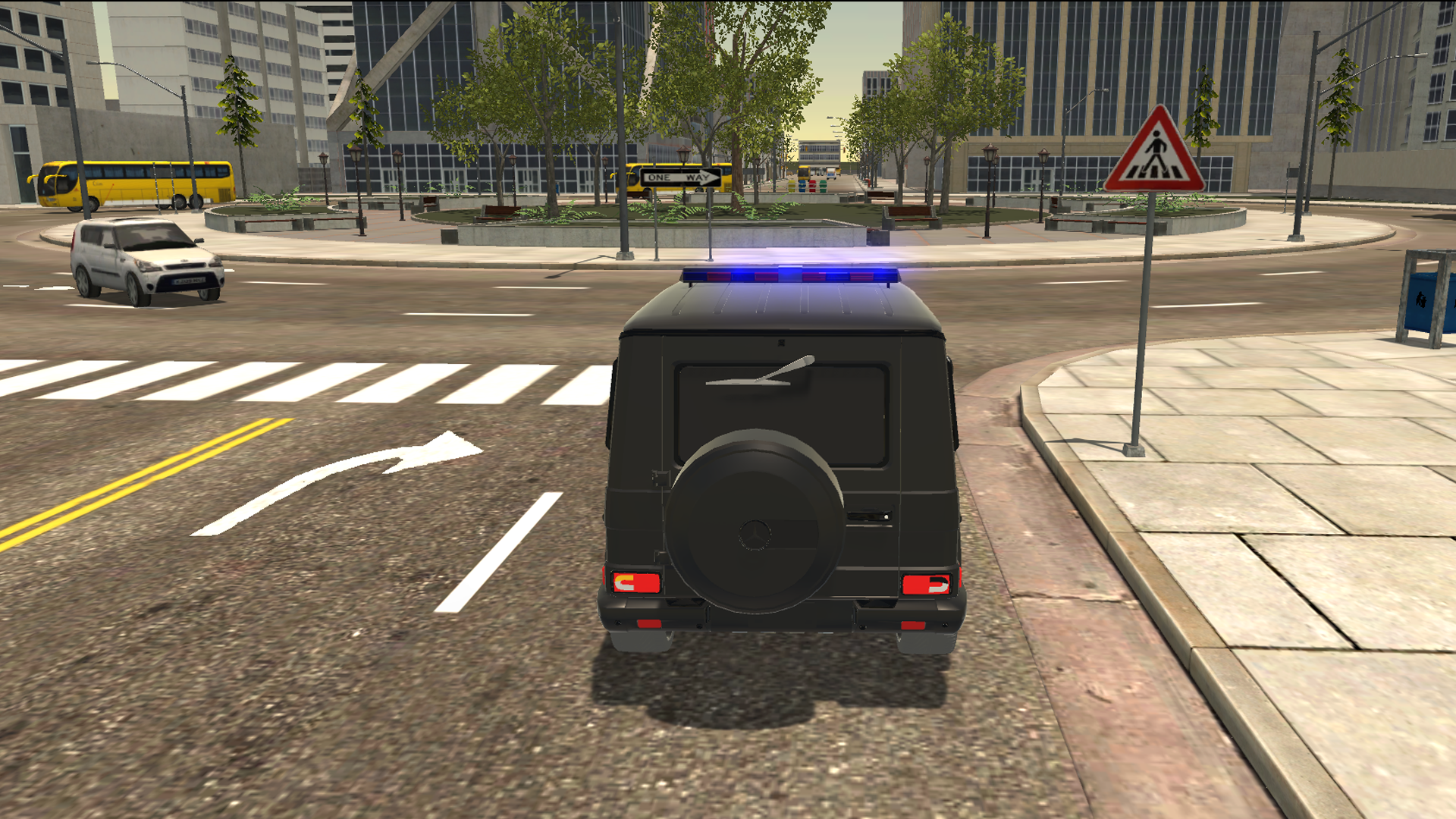 Police in the city - simulator screenshot