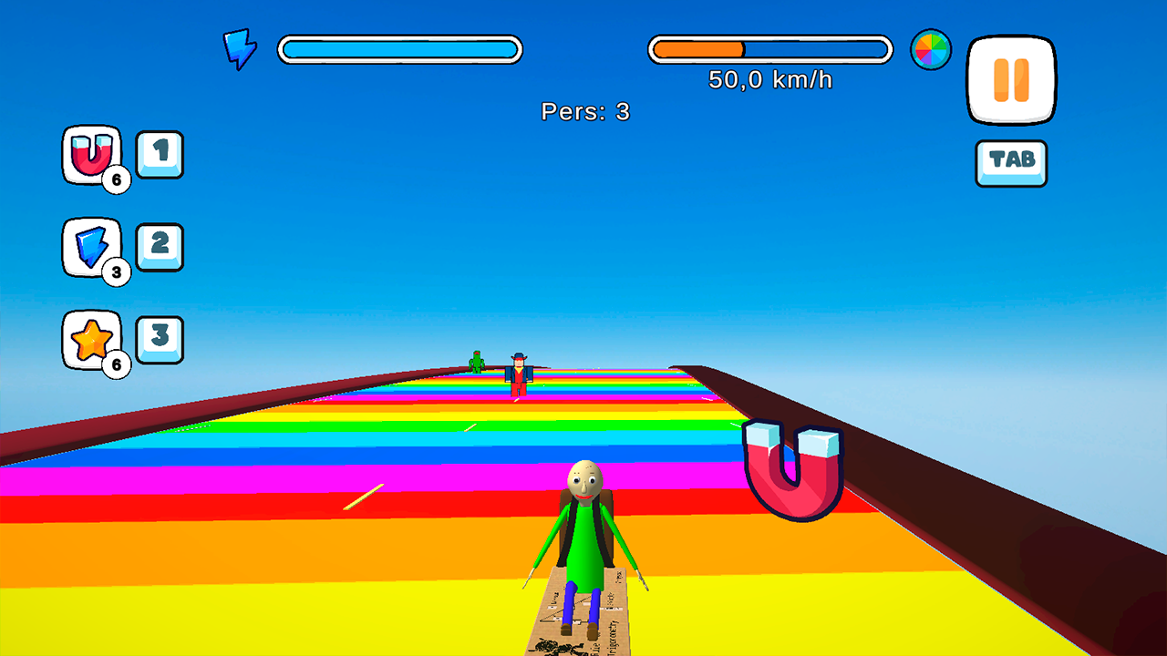 Baldi on the ruler — screenshot 7