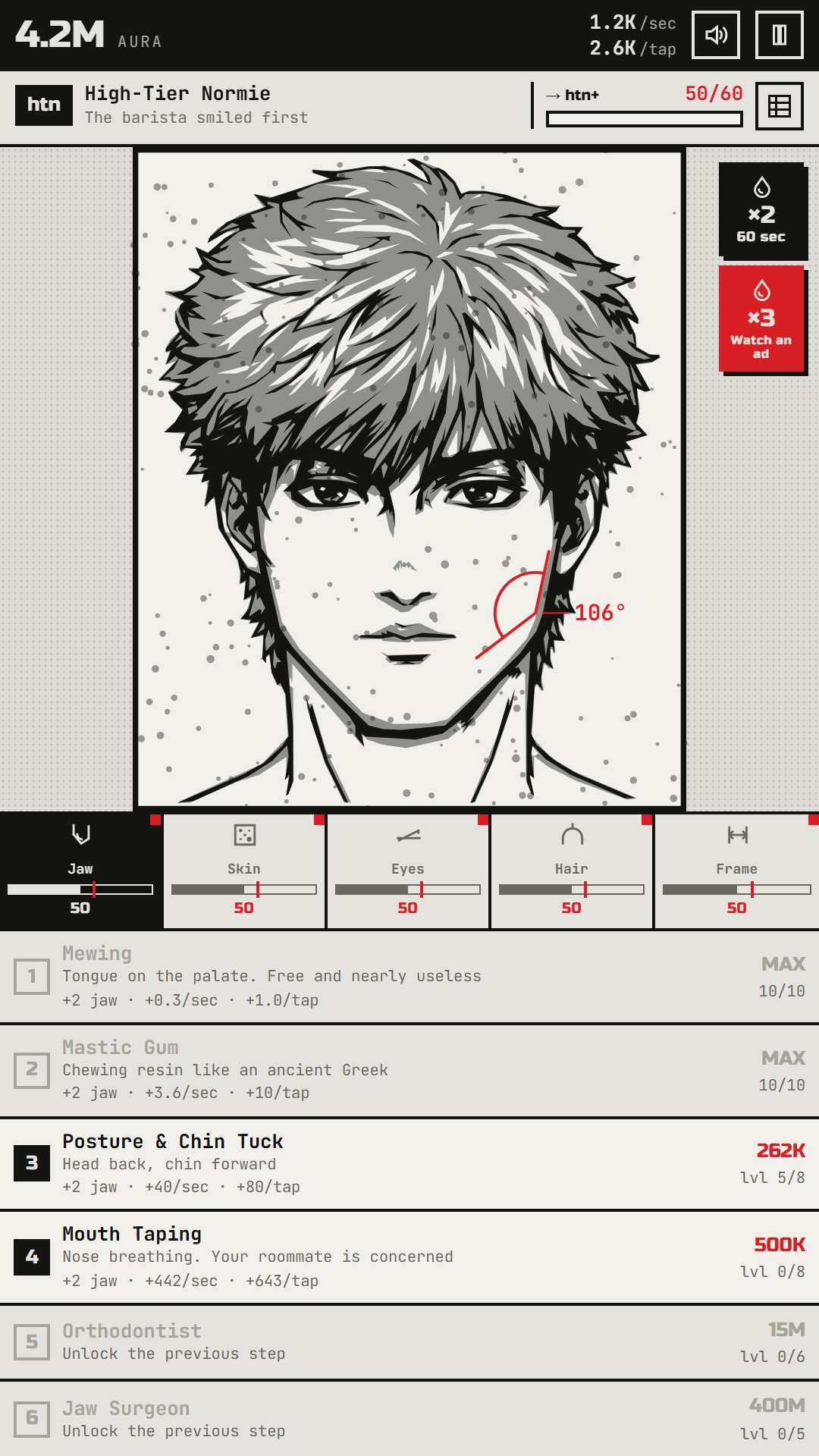 Looksmaxxing: Chad Path screenshot 3