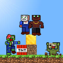 Mine: Noobers build a base