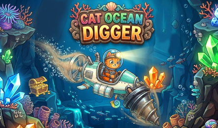Cat ocean digger