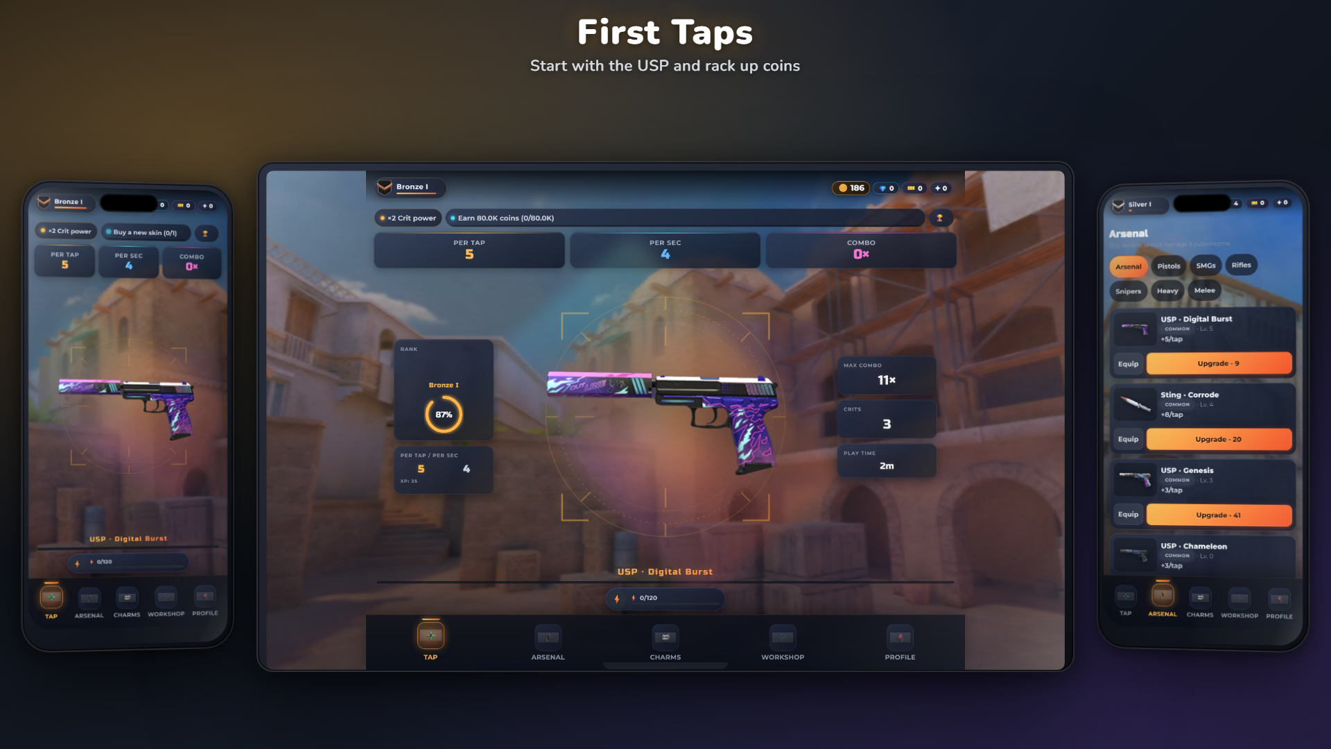 Clicker Stand - Skins and Knives — screenshot 10
