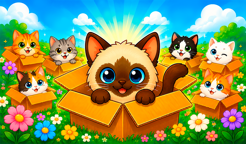 Kitty Sort game cover