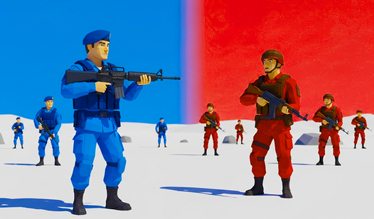 Red - Blue Leader game