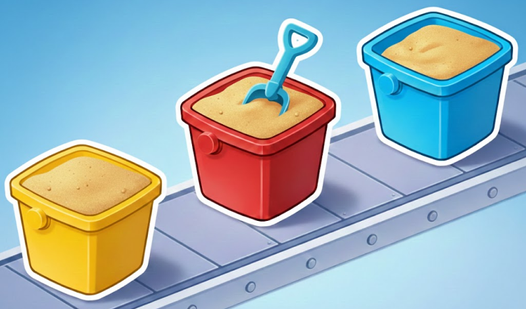 Sand Conveyor. ASMR.