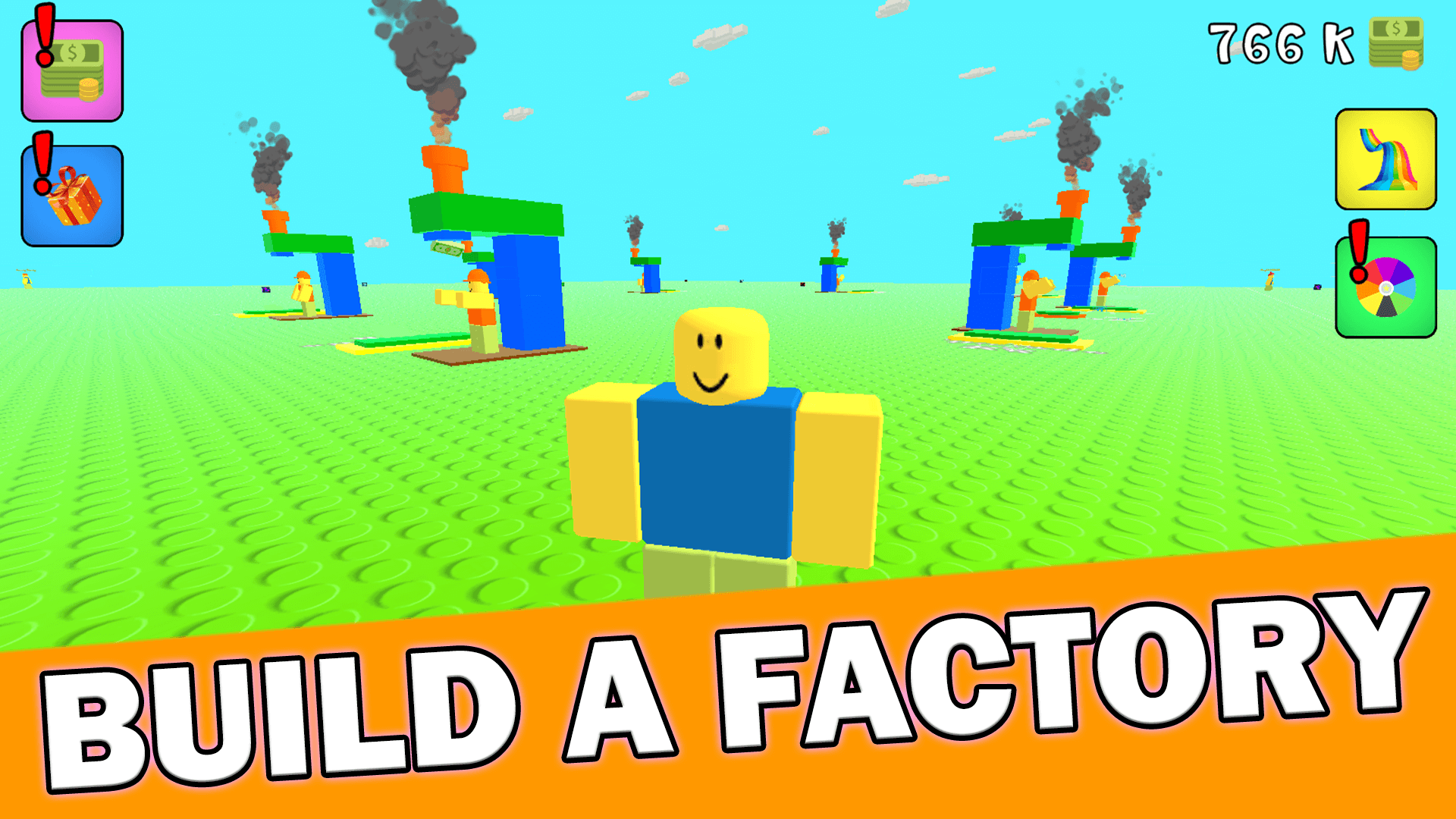 Build Block Factory Obby Tycoon screenshot