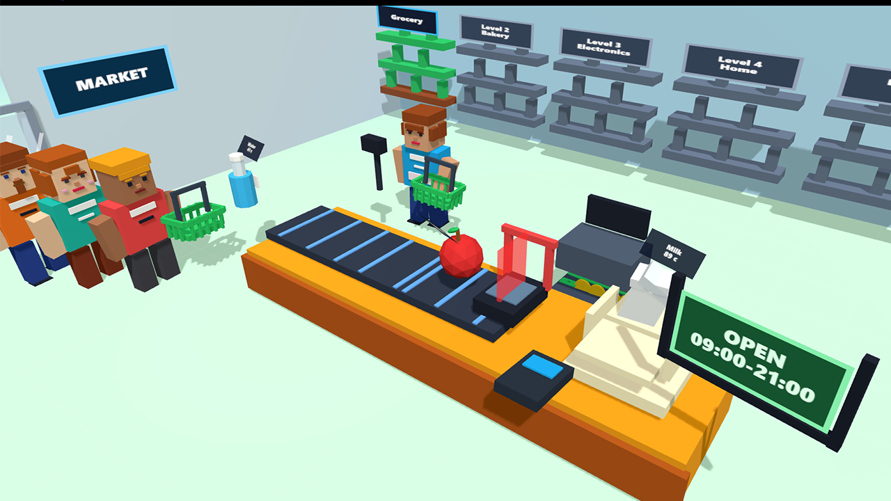 Obby Cashier: Supermarket Simulator — screenshot 2