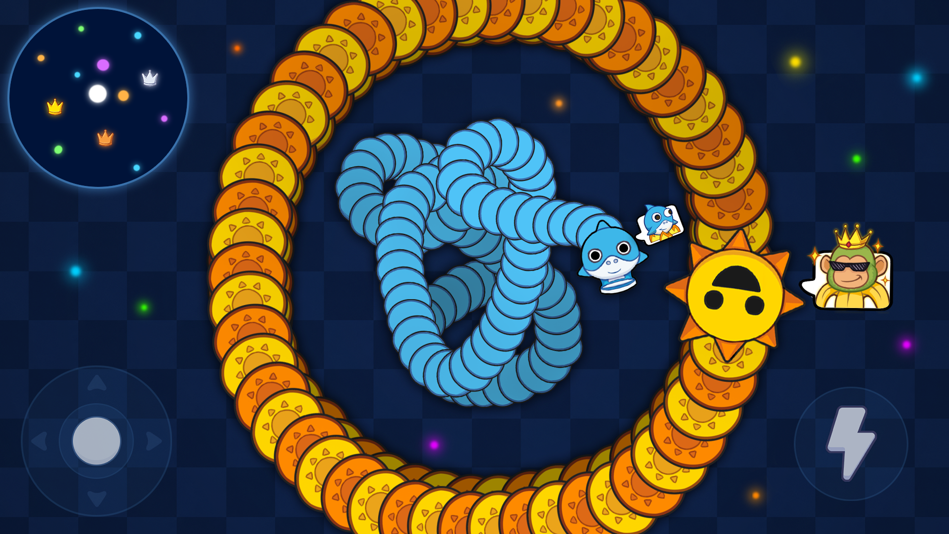 Meme Snake io: Змейка Онлайн — screenshot 8